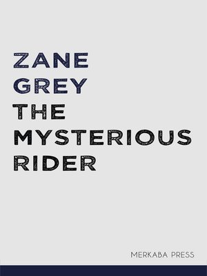 cover image of The Mysterious Rider